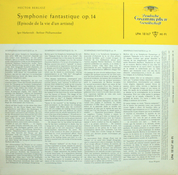 Hector Berlioz – Igor Markevitch, Berliner Philharmoniker-1