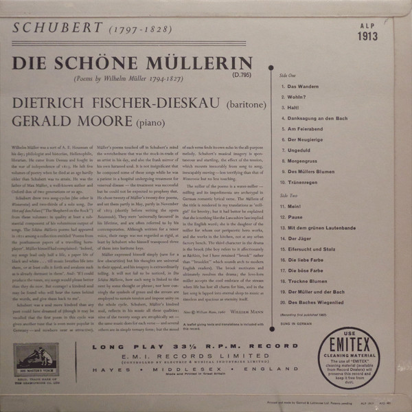 Franz Schubert - Dietrich Fischer-Dieskau, Gerald Moore-1