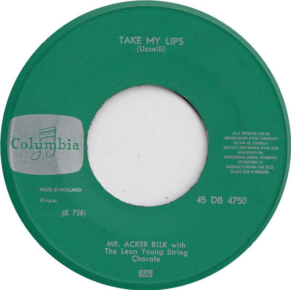 Mr. Acker Bilk* With The Leon Young String Chorale-1