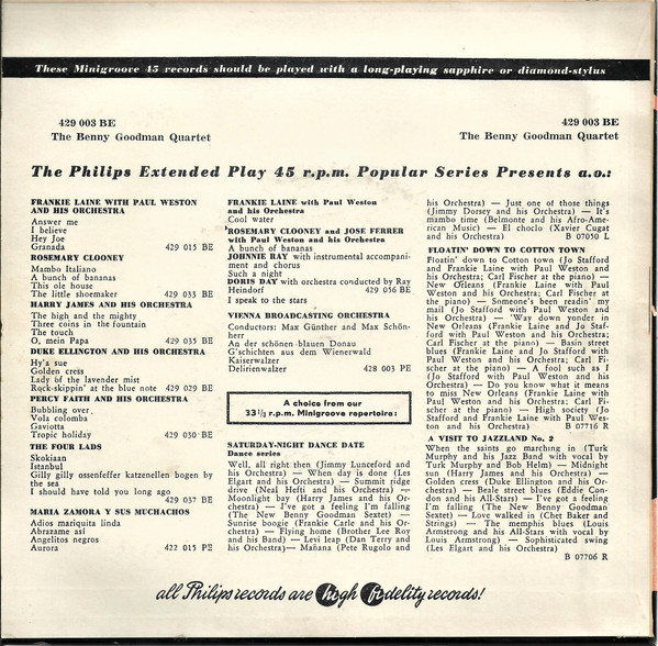 The Benny Goodman Quartet-1