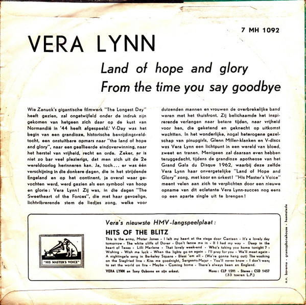 Vera Lynn Met The Geoff Love Singers En Geoff Love & His Orchestra-1