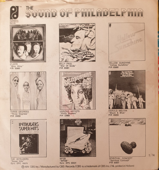 Harold Melvin And The Bluenotes*-1