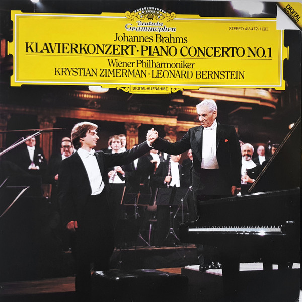 Johannes Brahms, Wiener Philharmoniker, Krystian Zimerman · Leonard Bernstein-0