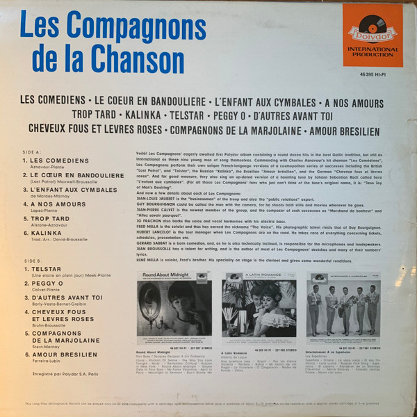 Les Compagnons De La Chanson-1