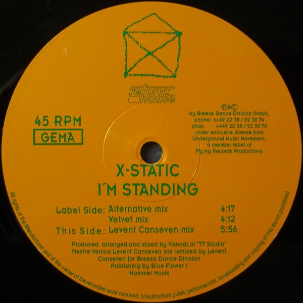 I'm Standing-0 X-Static-0