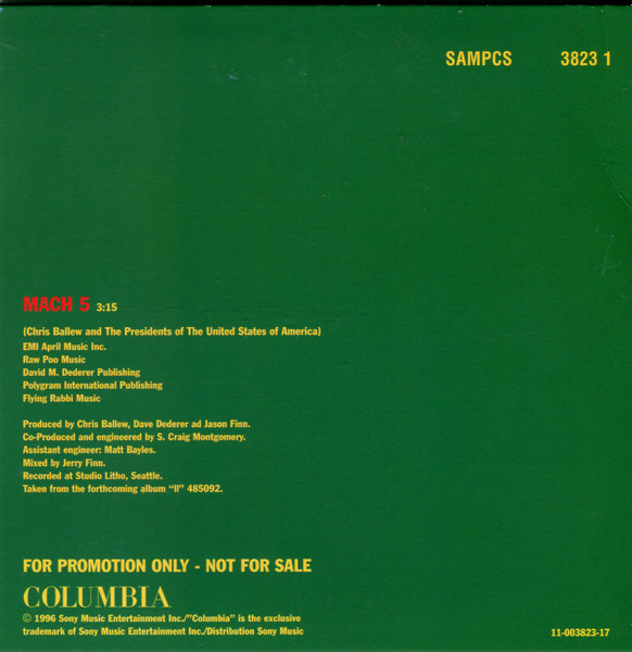 The Presidents Of The United States Of America-1