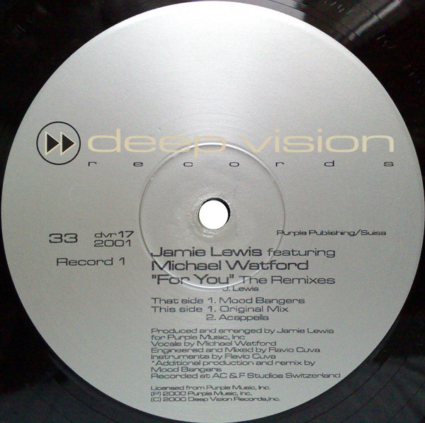 Jamie Lewis Featuring Michael Watford-1