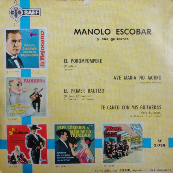 Manolo Escobar Y Sus Guitarras-1