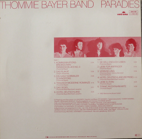 Thommie Bayer Band-1
