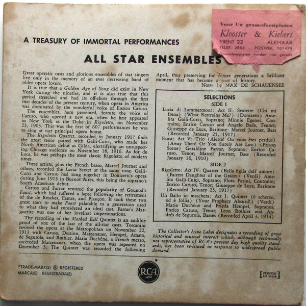 All Star Ensembles*-1