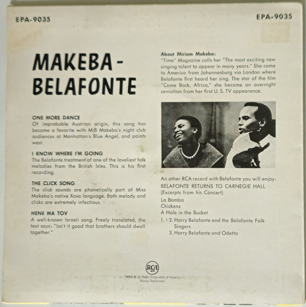 Miriam Makeba - Harry Belafonte-1