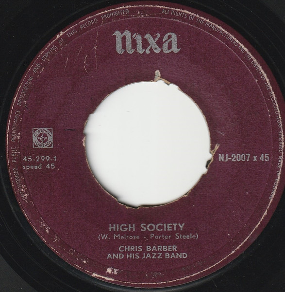 Chris Barber And His Jazz Band*-1