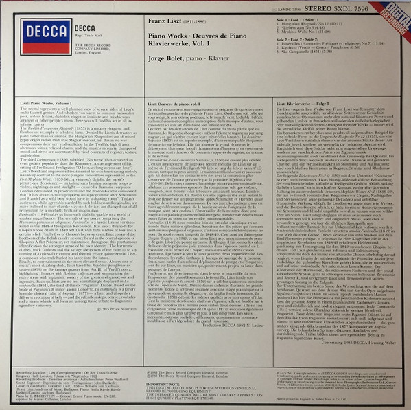 Liszt*, Jorge Bolet-1