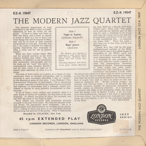 The Modern Jazz Quartet-1