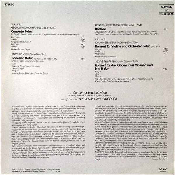 Concentus Musicus Wien • Nikolaus Harnoncourt-1