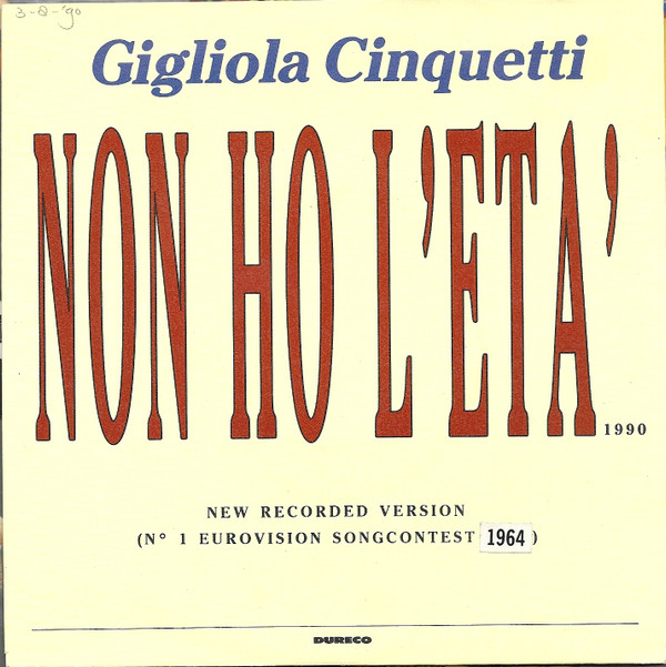 Gigliola Cinquetti, Dino (7)-0