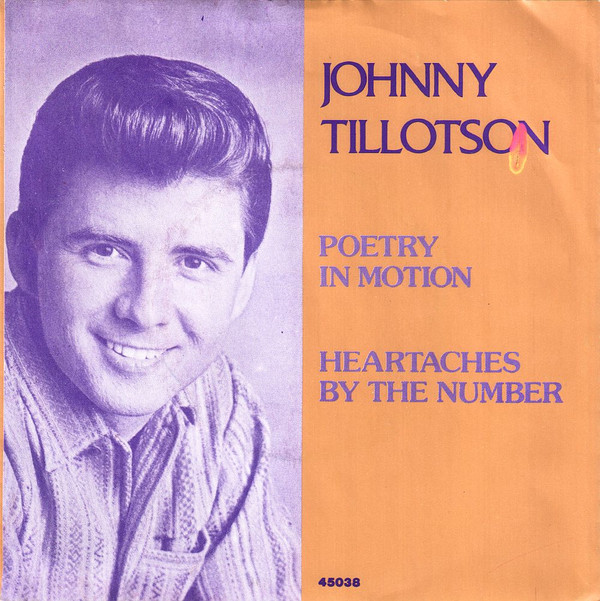 Poetry In Motion / Heartaches By The Number-0 Johnny Tillotson-0
