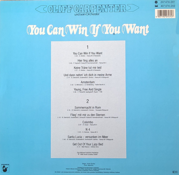 Cliff Carpenter und sein Orchester-1