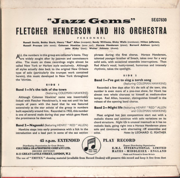 Fletcher Henderson And His Orchestra-1