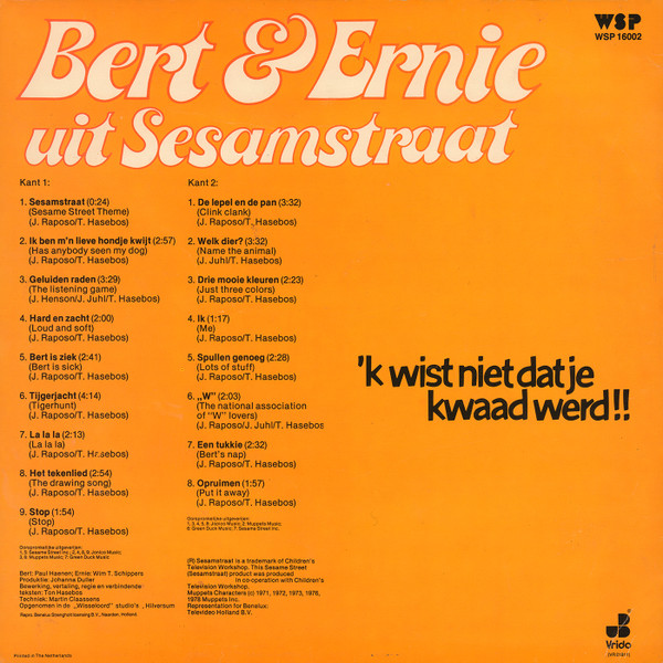 Bert & Ernie Uit Sesamstraat-1