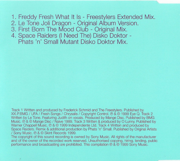 Freddy Fresh / Le Tone / Firstborn / Space Raiders-1