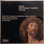 Johann Sebastian Bach - Peter Pears - Hermann Prey - Elly Ameling - Fritz Wunderlich - Tom Krause - Marga Höffgen, Stuttgarter Kammerorchester, Stuttgarter Hymnus-Chorknaben, Karl Münchinger-0