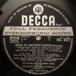 Johann Sebastian Bach - Peter Pears - Hermann Prey - Elly Ameling - Fritz Wunderlich - Tom Krause - Marga Höffgen, Stuttgarter Kammerorchester, Stuttgarter Hymnus-Chorknaben, Karl Münchinger-2