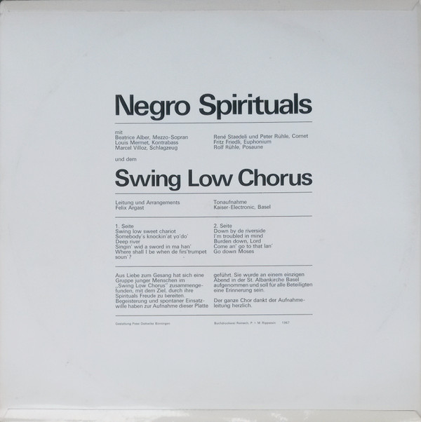 Swing Low Chorus-1