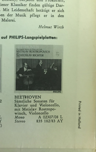 Ludwig van Beethoven, Sviatoslav Richter-1