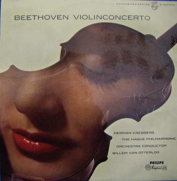 Ludwig van Beethoven, Herman Krebbers, The Hague Philharmonic, Willem Van Otterloo-0