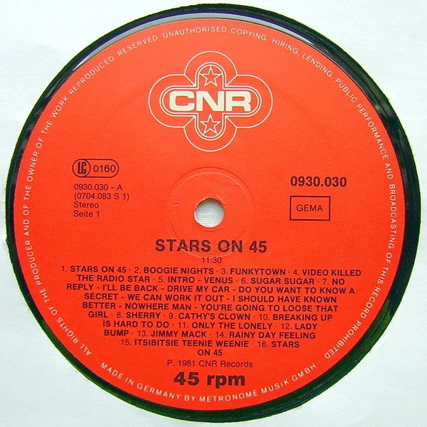 Stars On 45-1