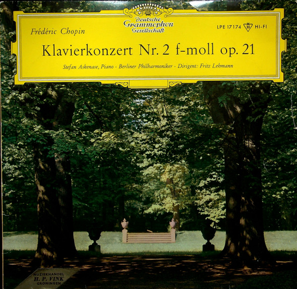 Frédéric Chopin – Stefan Askenase, Berliner Philharmoniker, Fritz Lehmann-0