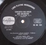 Niccolò Paganini / Michael Rabin, Lovro Von Matacic, Philharmonia Orchestra-2