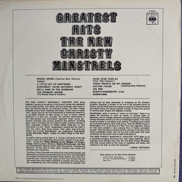 The New Christy Minstrels-1