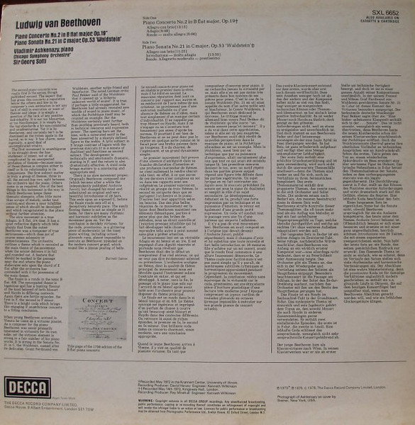 Ludwig van Beethoven – Vladimir Ashkenazy, Chicago Symphony Orchestra, Georg Solti-1