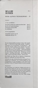 Peter Iljitsch Tschaikowsky*-1