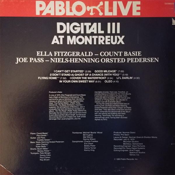 Ella Fitzgerald, Count Basie, Joe Pass, Niels-Henning Ørsted Pedersen-1