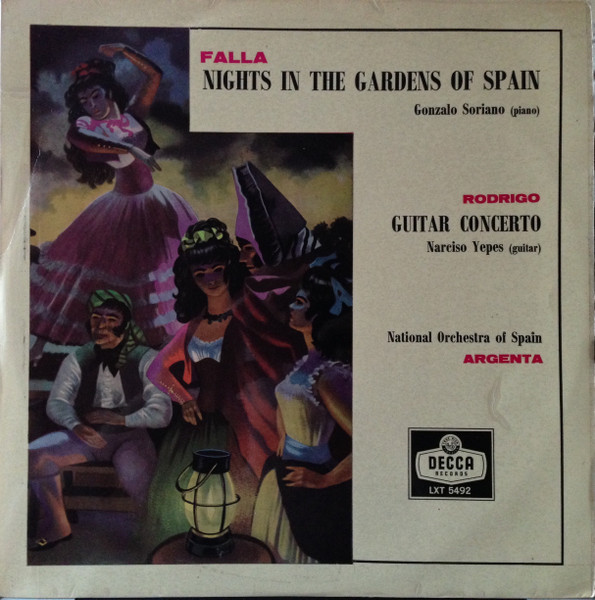 Manuel De Falla, Gonzalo Soriano / Joaquín Rodrigo, Narciso Yepes, Orquesta Nacional De España, Ataúlfo Argenta-0