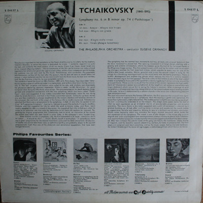 Pyotr Ilyich Tchaikovsky / Eugene Ormandy, The Philadelphia Orchestra-1