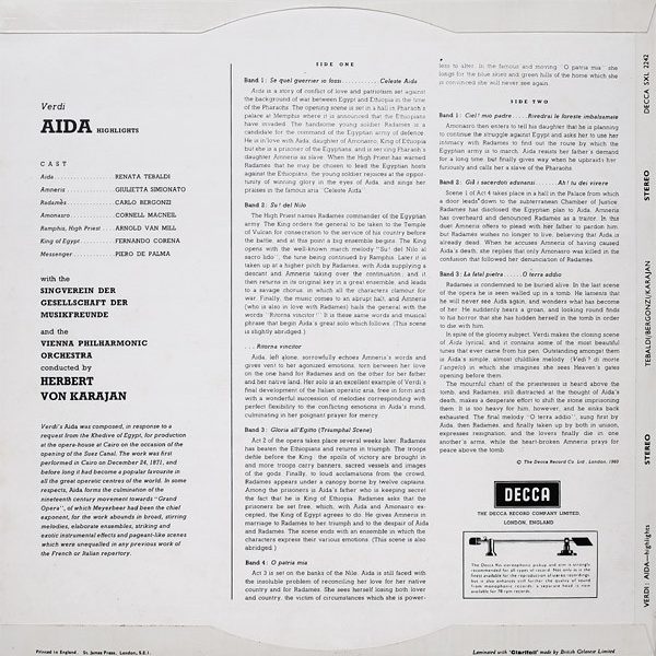 Giuseppe Verdi, Renata Tebaldi, Carlo Bergonzi, Giulietta Simionato, Cornell MacNeil, Wiener Philharmoniker, Herbert von Karajan-1
