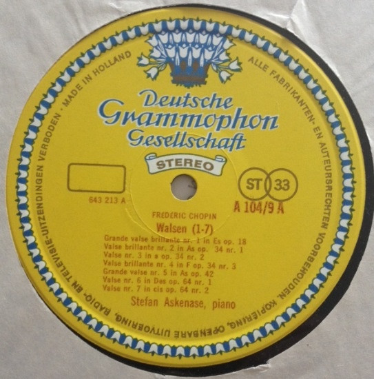 Frédéric Chopin, Stefan Askenase, Tamás Vásáry-1