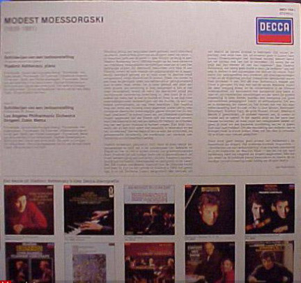 Mussorgsky* / Vladimir Ashkenazy, Zubin Mehta, Los Angeles Philharmonic*-1