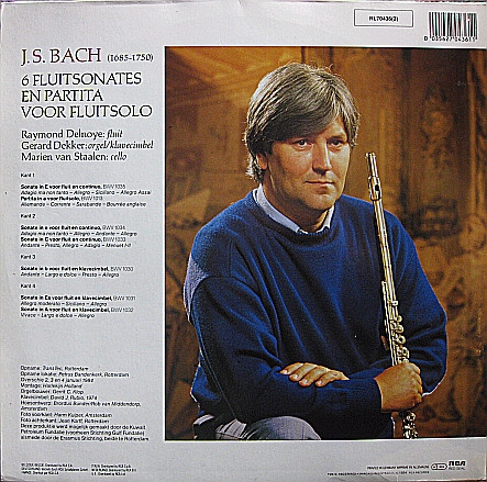 Johann Sebastian Bach, Raymond Delnoye, Gerard Dekker, Marien Van Staalen-1