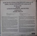 Robert Schumann & Edvard Grieg, Radu Lupu, London Symphony Orchestra, André Previn-1