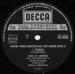 Manuel De Falla / Frédéric Chopin, Alicia De Larrocha, L'Orchestre De La Suisse Romande, Sergiu Comissiona-3