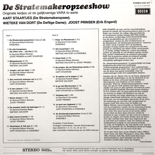 De Stratemakeropzeeshow-1
