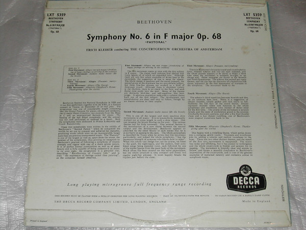 Ludwig van Beethoven - Erich Kleiber, Concertgebouworkest-1