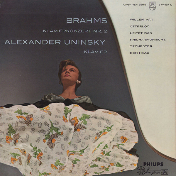 Johannes Brahms - Alexander Uninsky, Willem Van Otterloo Leitet The Hague Philharmonic-0