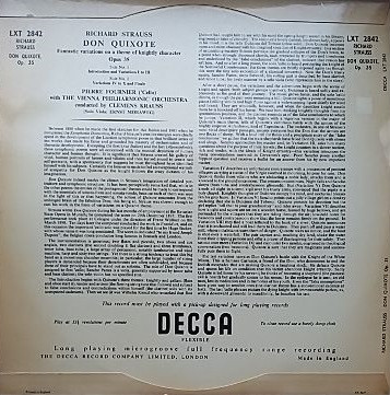 Richard Strauss / Pierre Fournier ‧ Wiener Philharmoniker, Clemens Krauss ‧ Ernst Moraweg-1