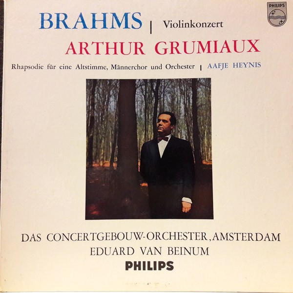 Johannes Brahms | Arthur Grumiaux, Concertgebouworkest, Eduard van Beinum-0